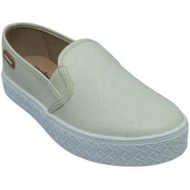 Imagem de Sapato Moleca Feminino Casual - Conforto e Estilo, Branco off, Feminin
