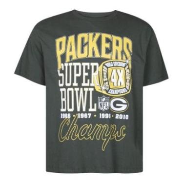 Imagem de Camiseta Oversize New Era Green Bay Packers NFL SB Champs-Masculino