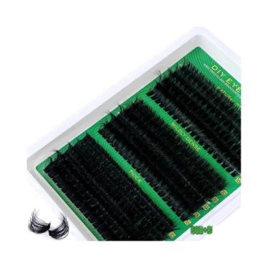 Imagem de Cílios Postiços Dramáticos E Volumosos DIY Efeito 5D 0.07mm Curvados E