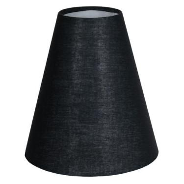Imagem de Cúpula de Abajur 18x17x8cm de Tecido Algodão soquete Nacional Ref 05 C