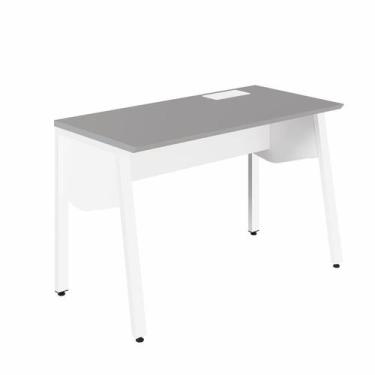 Imagem de Estação Trabalho Plataforma Individual com Caixa de Tomadas Pés Cavale