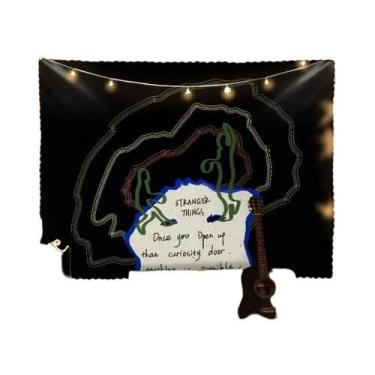 Imagem de Tapeçaria De Anime Para Pendurar Na Parede, Decoração De Dormitório, R