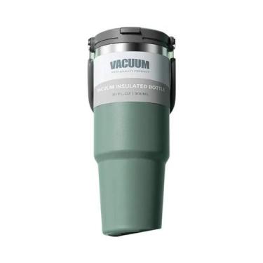 Imagem de Caneca Térmica De Aço Inoxidável Extra Grande 900/1200ml, Portátil, Co