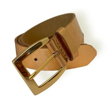 Imagem de Cinto feminino couro legítimo elegante premium cores - RIJEERO, Champa