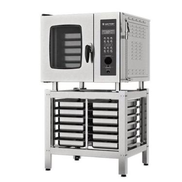 Imagem de Forno Combinado à Gás Digital com Cavalete e 5 GNs Wictory