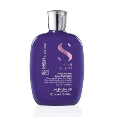 Imagem de Shampoo Alfaparf Semi di Lino Blonde e Silver Anti Yellow 250ml
