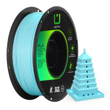 Imagem de Filamento PLA Azul Claro 1.75mm 1kg Multfila Impressora 3D