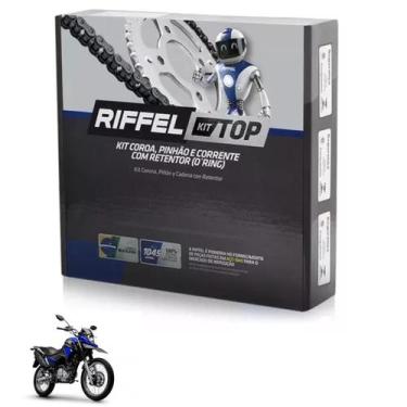 Imagem de Kit Relação c/ret Xtz 150 Crosser 16-24 riffel 