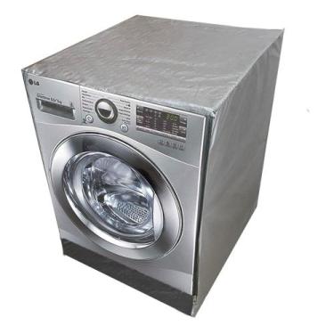 Imagem de Capa Lava e Seca LG 8,5 Kg Abertura Frontal Transparente com Ziper Aço