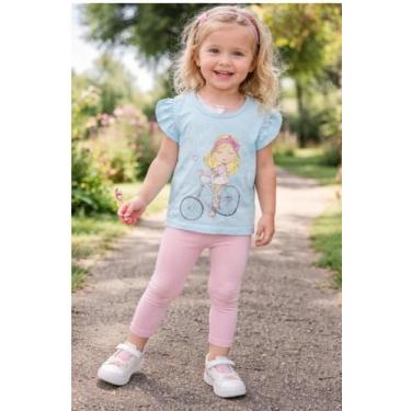 Imagem de 3 Peças Conjunto Infantil Menina 1 ano - TUNTURI