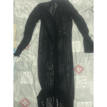 Imagem de Saida de Praia manga Longa- Verão 2022 - Modas, Feminino, Único, Preto