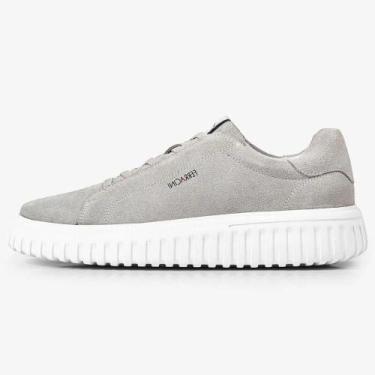 Imagem de Sapatênis Ferracini Sneaker em Camurça com Cadarço Elástico Masculino,