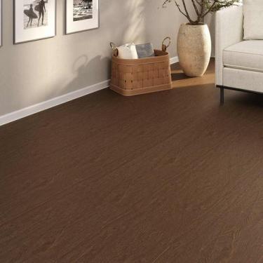 Imagem de Piso Vinílico Em Manta PVC 0,7mm Imita Madeira 19m² Brilhoso - Unix Ta