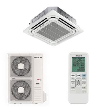 Imagem de Ar Condicionado Split Cassete Hitachi AirCore 600 Inverter 4 Vias 46.0