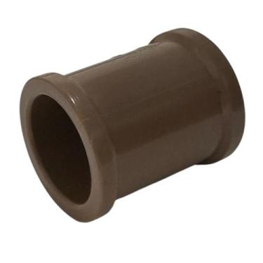 Imagem de Conexao Luva Pvc Marrom Correr 25mm 3/4" Liso/ Liso - Krona