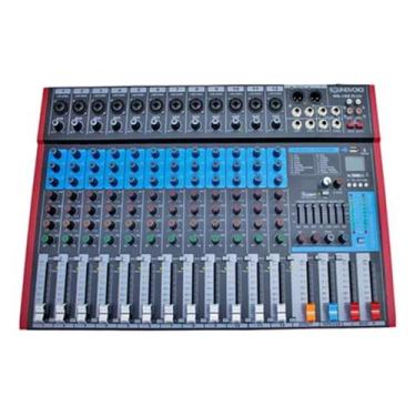 Imagem de Mesa De Som Soundvoice Ms122 Plus 12 Canais 100