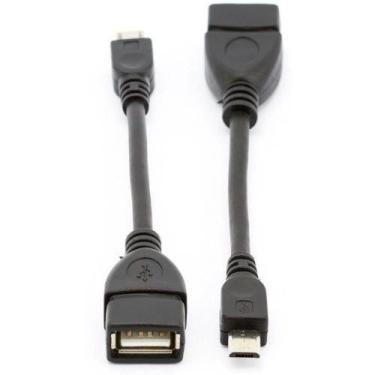 Imagem de Cabo otg micro usb v8 lelong