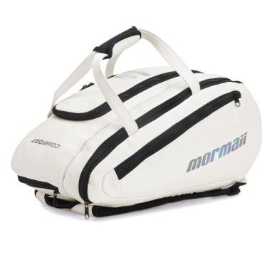 Imagem de Raqueteira Mormaii Comfort Para Beach Tennis Branca