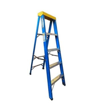 Imagem de Escada Tesoura 1.5m Alumínio/Fibra 5 degraus WBertolo TAFP 5