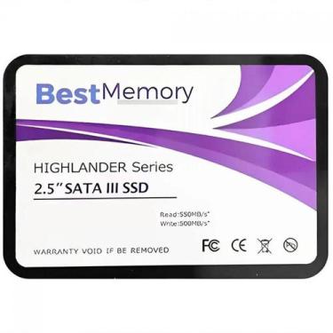 Imagem de SSD BestMemory Highlander V2, 256GB, Sata III, Leitura 550MBs E Gravaç