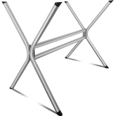 Imagem de Base Para Mesa De Jantar Escócia Prata Para Tampo 140 X 80 - Genus Móv