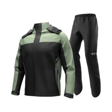 Imagem de Conjunto De Capa De Chuva Para Motociclistas, Jaqueta E Calças Para Pr