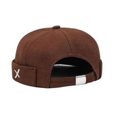 Imagem de Gorro De Inverno Unissex Ajustável, Estilo Vintage, Cor Sólida, Modelo