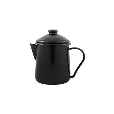 Imagem de Leiteira Tradicional Esmaltada Preto 1,1 L Ewel