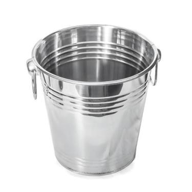 Imagem de Balde De Gelo Inox 4lts Garrafas Champanhe Vinho Cerveja - CLICK HOUSE
