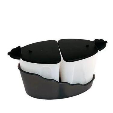 Imagem de Tupperware Acucareiro e Cremeira Murano 350ml