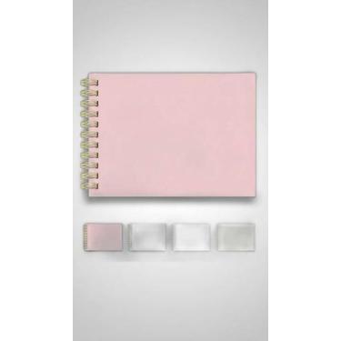 Imagem de Álbum Scrapbook 15.5x21.5cm 25 Folhas Papel Branco - Congratulations S