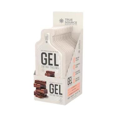 Imagem de Gel Intra Treino Chocolate + Cafeína 35g True Source 10 Unidades