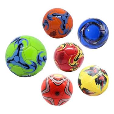 Imagem de Kit 20 Bolas de Futebol Campo N5 Tamanho Oficial Costura Reforçada Sin