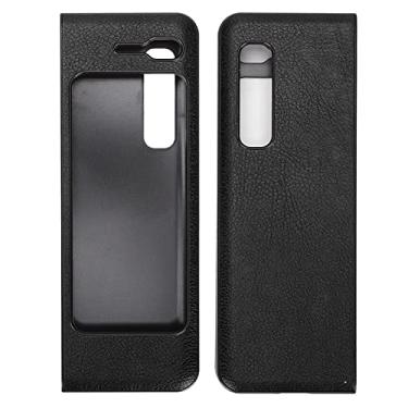 Imagem de Capa para celular, capa para celular com tela dobrável à prova de poeira para celular Samsung Galaxy Z Fold I / W20(Preto)