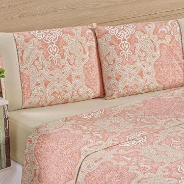 Imagem de Jogo De Cama Naturale Padrão Estampa 02 Bia Enxovais Bia Enxovais Estampa 2 TECIDO