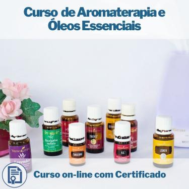 Imagem de Curso on-line de Aromaterapia e Óleos Essenciais com Certificado