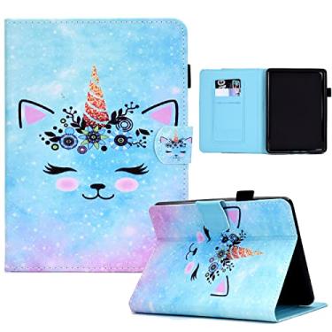 Imagem de Capa bonita para Kindle Paperwhite de 6,8" (11ª geração-2021) e Kindle Paperwhite Signature Edition, capa protetora leve para kindle paperwhite 6,8 case 2021-unicorn