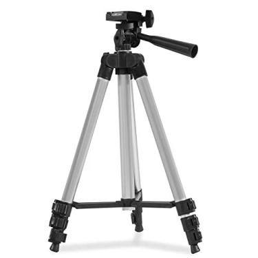 Imagem de Tripé Universal de 1,20 mt com Suporte Para Celular Câmera com Bolsa em alumínio para foto e vídeo