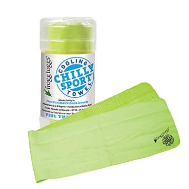 Imagem de Frogg Toggs Colarinho de resfriamento e faixa de cabeça, verde hiVis