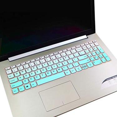 Imagem de MUBUY Capa de teclado para Lenovo IdeaPad 3 15 15.6 17.3 |Lenovo Yoga C740 C940 15.6 |Lenovo Ideapad 320 330 330s 340s 520 S540 720s 130 S145 L340 S340 V330VV33V130 |ThinkBook 15 – Verde menta