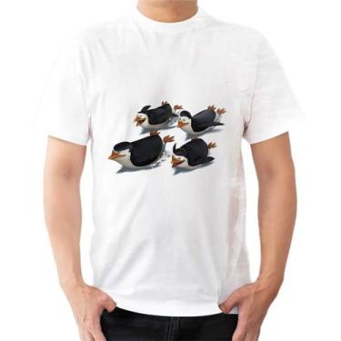Imagem de Camisa Camiseta Personalizada Os Pinguins De Madagascar 5 - Estilo Kra