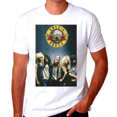 Imagem de Camiseta Unissex Bandas De Rock Music T-Shirt Gola Redonda Lançamento