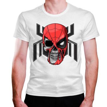Imagem de CAMISETA MASCULINA Homem Aranha Caveira