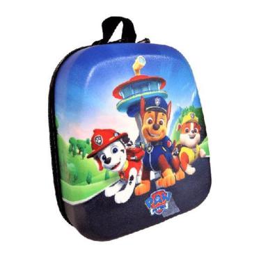 Imagem de Mochila Lancheira Infantil 3D Paw Patrol Azul Patrulha