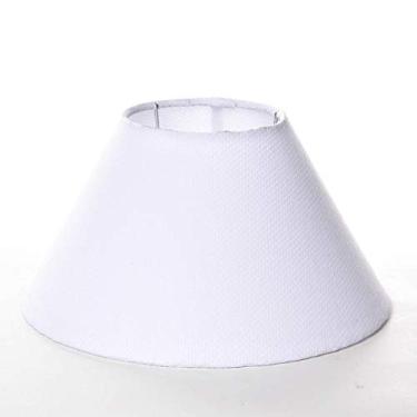Imagem de Potinho de Mel Cúpula Avulsa para Abajur, Branco, 24 x 14 x 10 cm