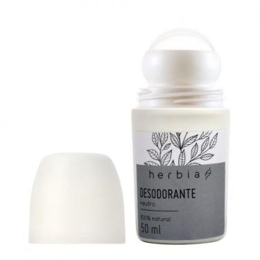 Imagem de Desodorante Roll-on Neutro Herbia 50ml 