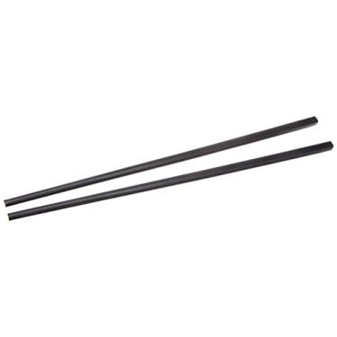 Imagem de Western Home HJ-11 Hashi para Sushi, Preto, 24 cm, 5 pares