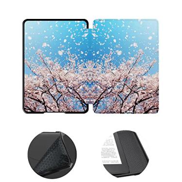 Imagem de Capa de 15,24 cm para o novo Kindle 11ª geração, versão 2022 (não serve para Kindle Paperwhite 11ª ou Kindle 10ª 2019), capa protetora à prova d'água com ativação automática