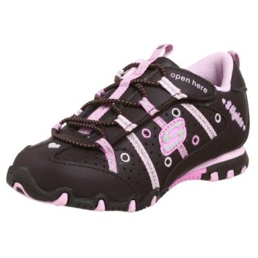 Imagem de Skechers Toddler S Light-Up-Bikers-Saucy Sneaker,Chocolate/Pink,5 M US Toddler