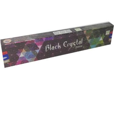 Imagem de Incenso Satya De Massala Black Crystal - Sh8